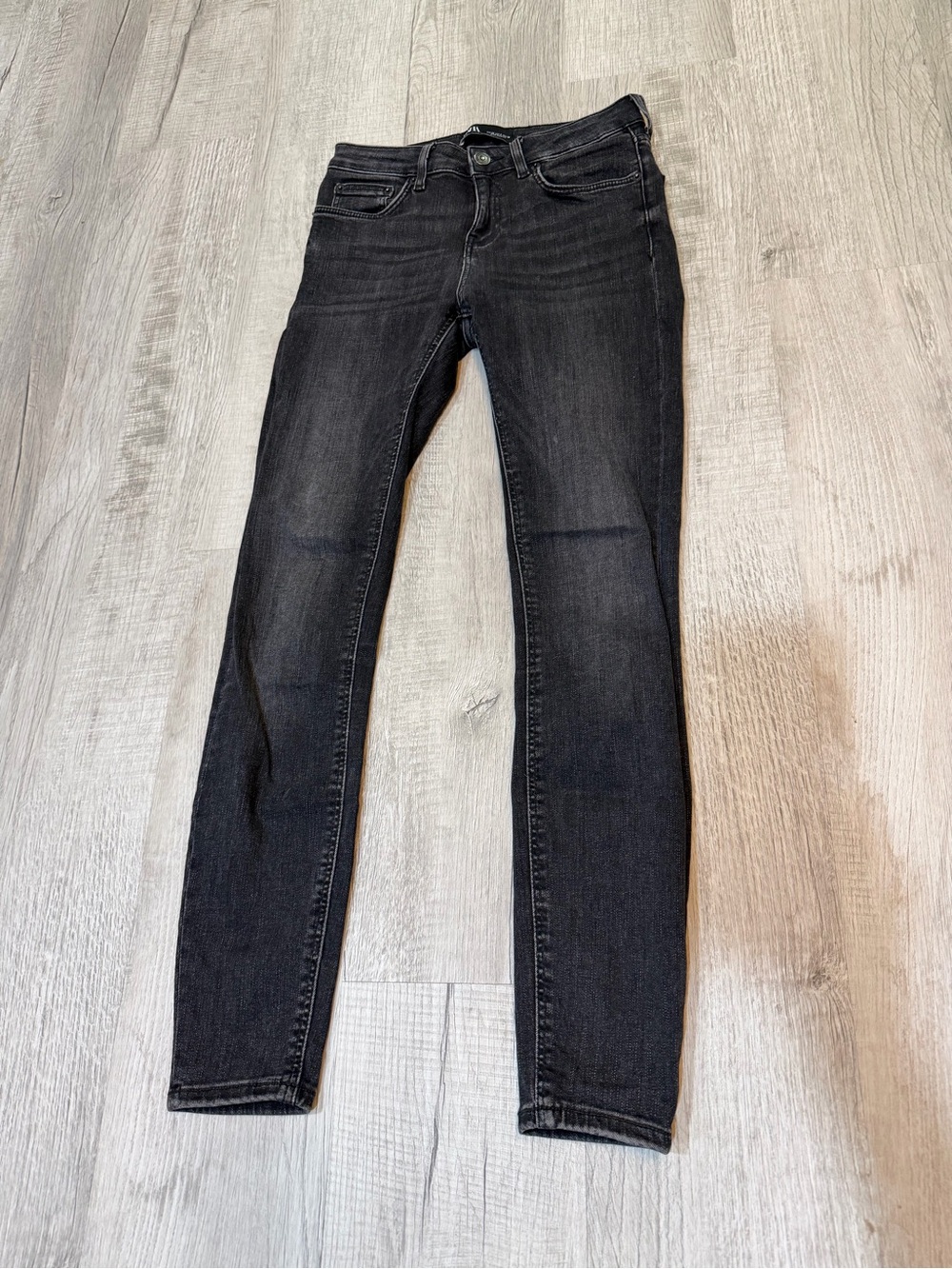 Zara Black Skinny Stretch Jeans